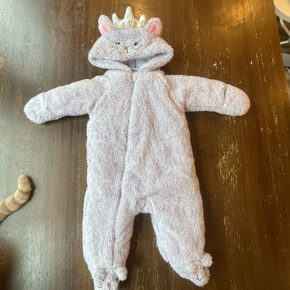 Koala Kids Plush One Piece - Light Purple